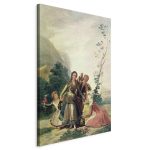Tableau XXL - Francisco Goya – The Flower Girls (Spring)