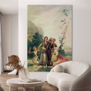 Tableau XXL - Francisco Goya – The Flower Girls (Spring)