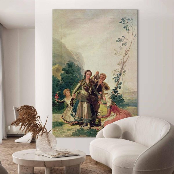 Tableau XXL - Francisco Goya – The Flower Girls (Spring)