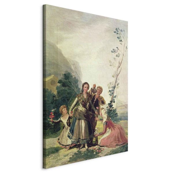 Tableau XXL - Francisco Goya – The Flower Girls (Spring)