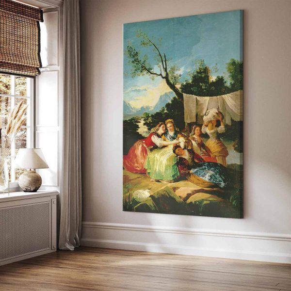 Tableau XXL - Francisco Goya – The Washerwomen