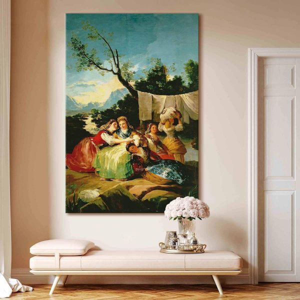 Tableau XXL - Francisco Goya – The Washerwomen