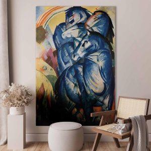 Tableau XXL - Franz Marc – The Tower of Blue Horses