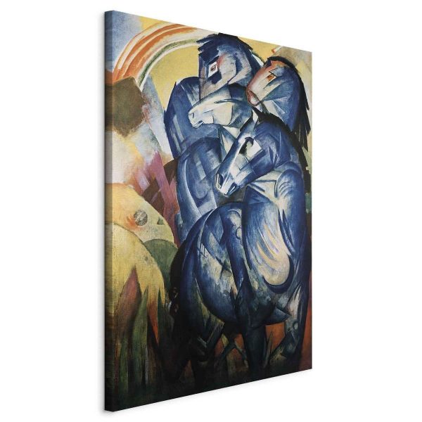 Tableau XXL - Franz Marc – The Tower of Blue Horses Tableau XXL - Franz Marc – The Tower of Blue Horses