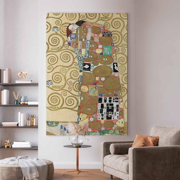 Tableau XXL - Gustav Klimt – The Fulfilment