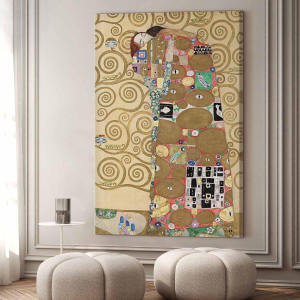 Tableau XXL - Gustav Klimt – The Fulfilment