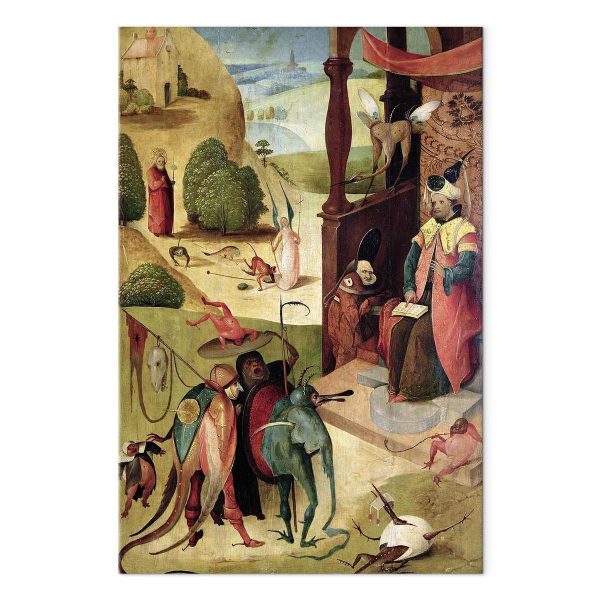 Tableau XXL - Hieronymus Bosch – St James and the Magician