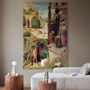Tableau XXL - Hieronymus Bosch – St James and the Magician