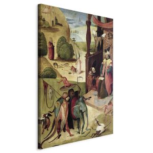 Tableau XXL - Hieronymus Bosch – St James and the Magician