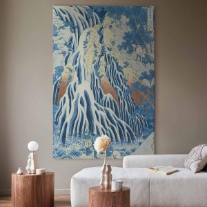 Tableau XXL - Hokusai Katsushika – Kirifuri Waterfall at Kurokami, Shimotsuke