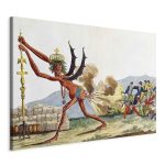 Tableau XXL - Jacques-Louis David – Caricature of the English Government