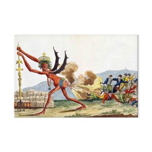 Tableau XXL - Jacques-Louis David – Caricature of the English Government