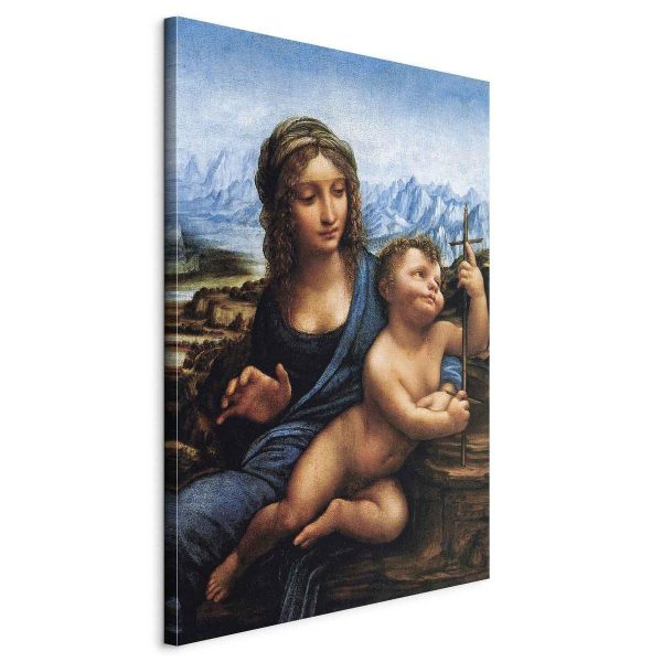 Tableau XXL - Leonardo da Vinci – Madonna of the Yarnwinder Tableau XXL - Leonardo da Vinci – Madonna of the Yarnwinder