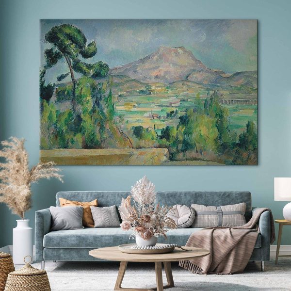 Tableau XXL - Paul Cézanne – Mont Sainte-Victoire