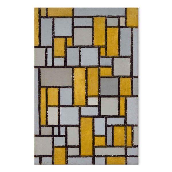Tableau XXL - Piet Mondrian – Composition with Grid 29