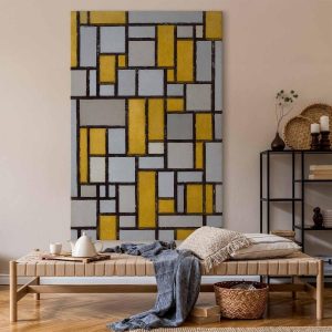 Tableau XXL - Piet Mondrian – Composition with Grid 29
