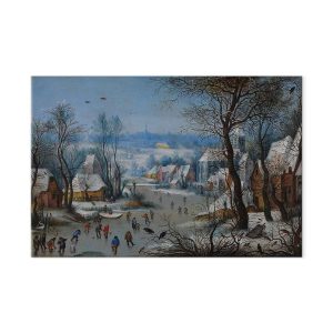 Tableau XXL - Pieter Brueghel the Younger – Winter Games
