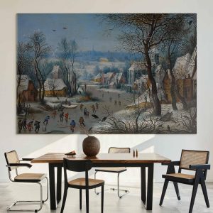 Tableau XXL - Pieter Brueghel the Younger – Winter Games