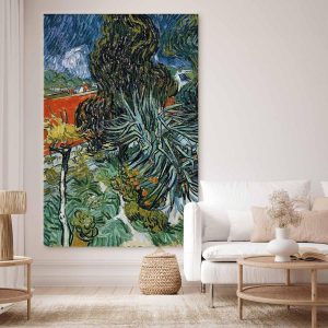 Tableau XXL - Vincent Van Gogh – The Garden of Dr Gachet in Auvers