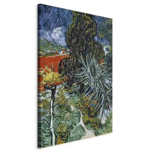 Tableau XXL - Vincent Van Gogh – The Garden of Dr Gachet in Auvers