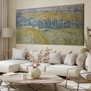 Tableau XXL - Vincent van Gogh – Auvers in the Rain