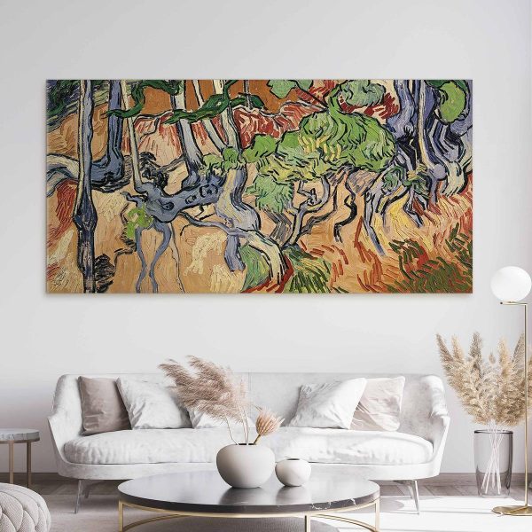 Tableau XXL - Vincent van Gogh – Tree Roots