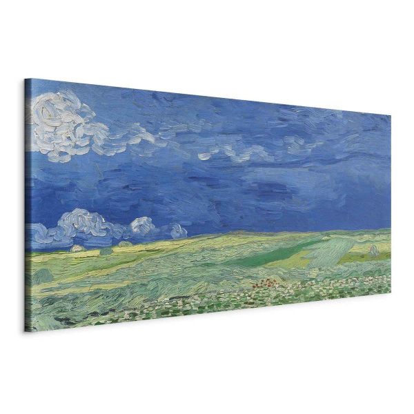 Tableau XXL - Vincent van Gogh – Wheat Field under Thunderclouds Tableau XXL - Vincent van Gogh – Wheat Field under Thunderclouds