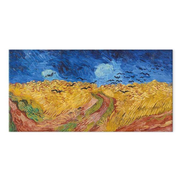Tableau XXL - Vincent van Gogh – Wheatfield with Crows