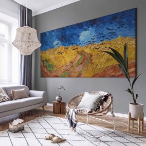 Tableau XXL - Vincent van Gogh – Wheatfield with Crows