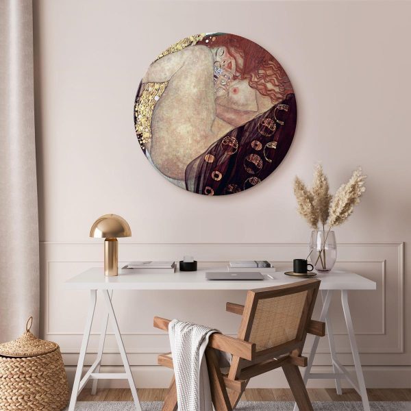 Tableau rond - Gustav Klimt – Danae Tableau rond - Gustav Klimt – Danae