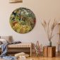 Tableau rond - Henri Rousseau – Tiger in a Tropical Storm