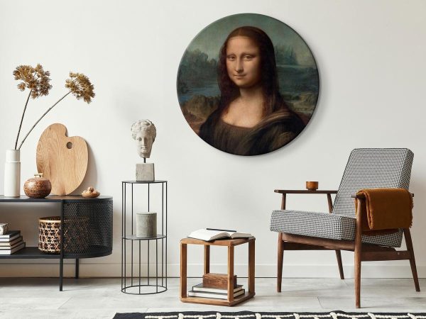 Tableau rond - Leonardo da Vinci – Mona Lisa Tableau rond - Leonardo da Vinci – Mona Lisa