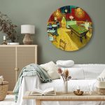 Tableau rond - Vincent van Gogh – The Night Café