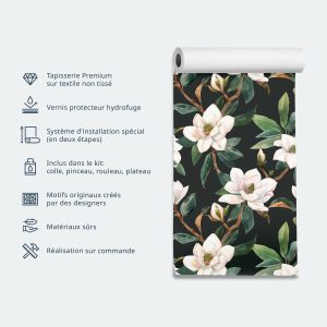 Tapisserie murale - Giraffe Pattern - colorful animal pattern in blue-pink spots