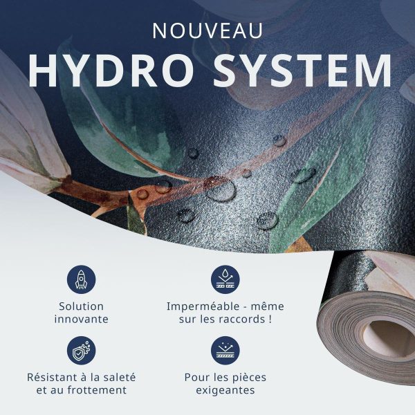 Tapisserie murale - Giraffe Pattern - colorful animal pattern in blue-pink spots