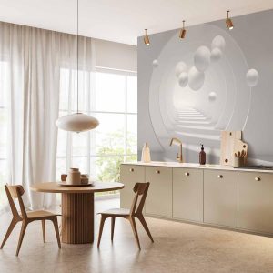 Papier peint - 3D Tunnel