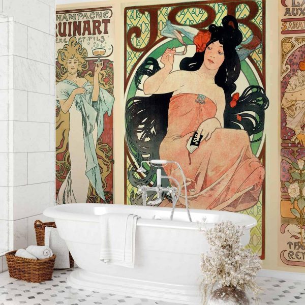 Papier peint - Alphonse Mucha Women's