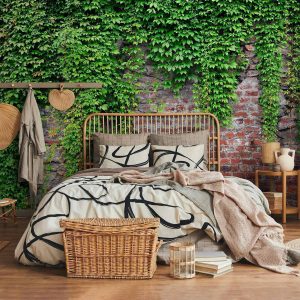 Papier peint - Brick and ivy