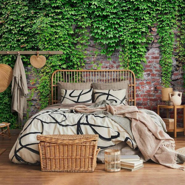 Papier peint - Brick and ivy