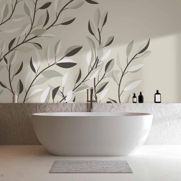 Papier peint - Climbing Leaves - First Variant