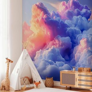 Papier peint - Clouds Like Painted: Artistic Brushes of Dawn Painting the Sky