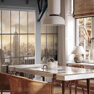 Papier peint - Clouds over New York City