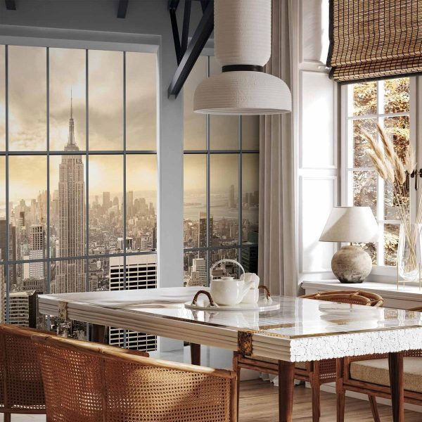 Papier peint - Clouds over New York City