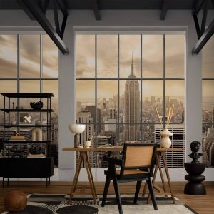 Papier peint - Clouds over New York City