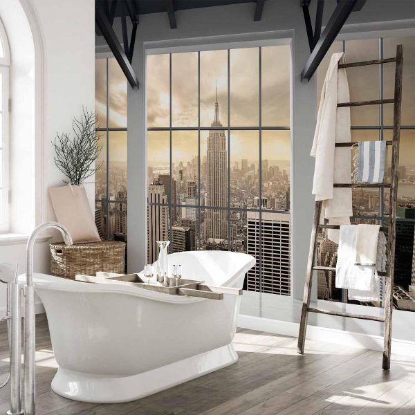 Papier peint - Clouds over New York City