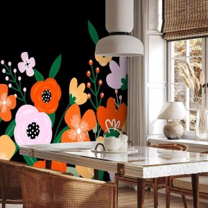 Papier peint - Colorful Bloom - Second Variant