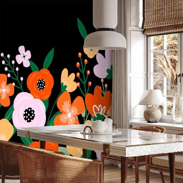 Papier peint - Colorful Bloom - Second Variant