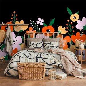 Papier peint - Colorful Bloom - Second Variant