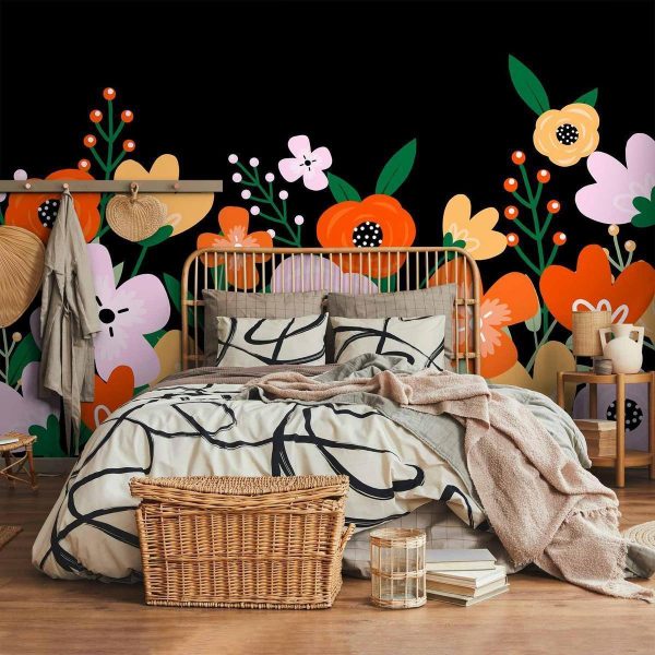 Papier peint - Colorful Bloom - Second Variant