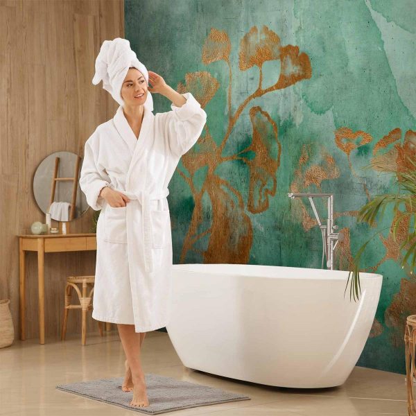 Papier peint - Copper Ginkgo